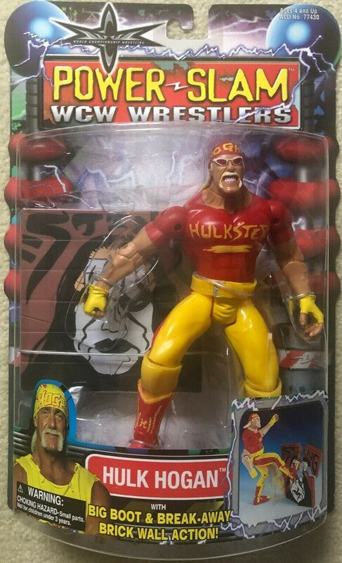 WCW Toy Biz Power Slam Hulk Hogan Action & Toy Figures PWcatalog