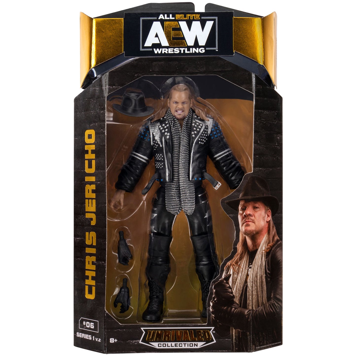 AEW Jazwares Unrivaled Collection 1B #06 Chris Jericho Action & Toy Figures PWcatalog