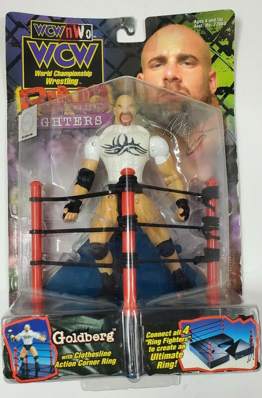 WCW Toy Biz Ring Fighters Goldberg Action & Toy Figures PWcatalog