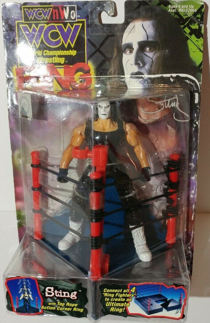 WCW Toy Biz Ring Fighters Sting Action & Toy Figures PWcatalog