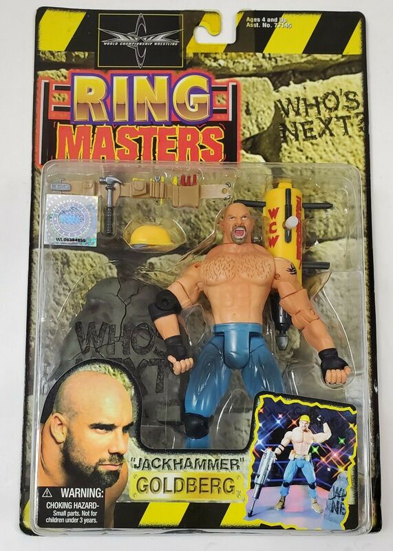 WCW Toy Biz Ring Masters "Jackhammer" Goldberg Action & Toy Figures PWcatalog