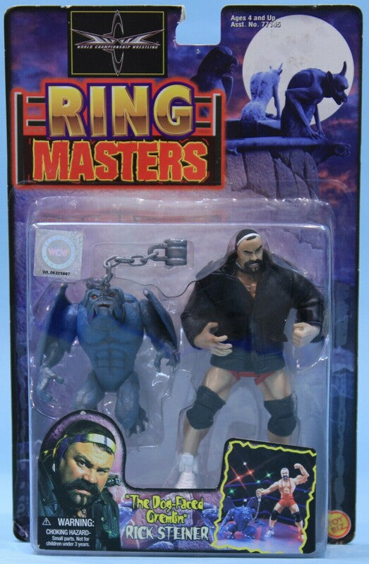 WCW Toy Biz Ring Masters "The Dog-Faced Gremlin" Rick Steiner Action & Toy Figures PWcatalog