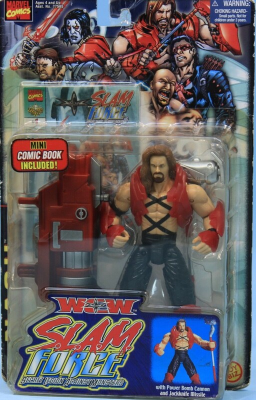 WCW Toy Biz S.L.A.M. Force Kevin Nash Action & Toy Figures PWcatalog