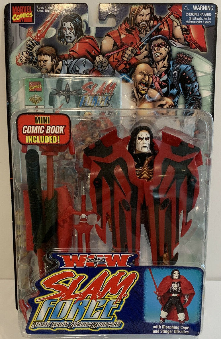 WCW Toy Biz S.L.A.M. Force Sting Action & Toy Figures PWcatalog