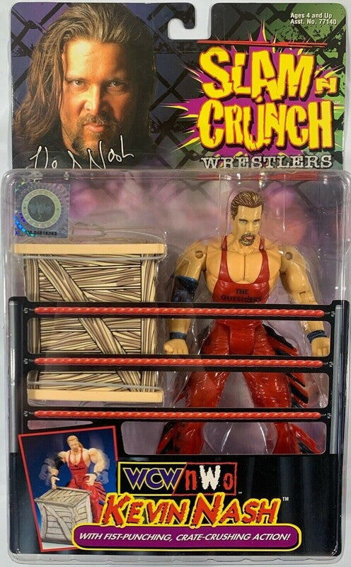 WCW Toy Biz Slam 'N' Crunch Kevin Nash Action & Toy Figures PWcatalog