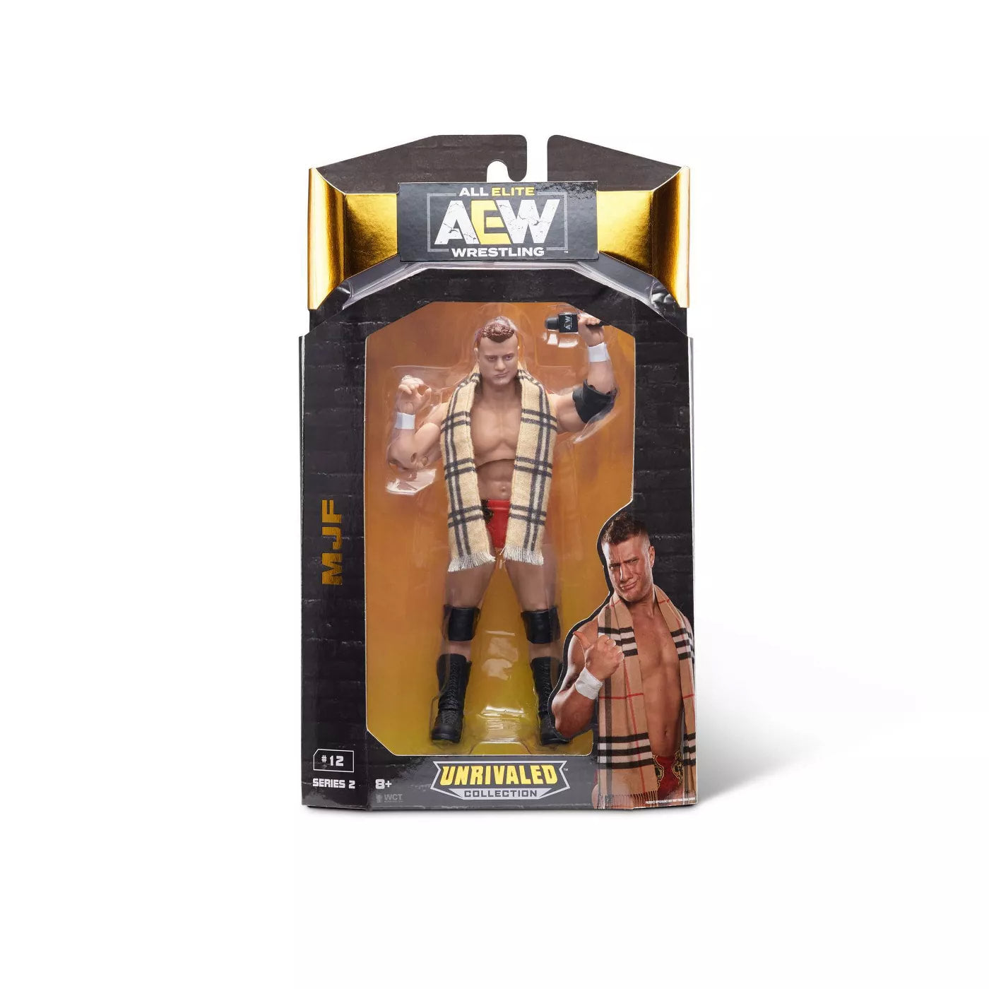 AEW Jazwares Unrivaled Collection 2 #12 MJF Action & Toy Figures PWcatalog