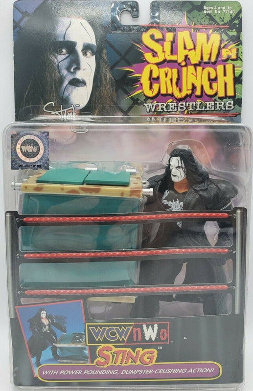 WCW Toy Biz Slam 'N' Crunch Sting Action & Toy Figures PWcatalog