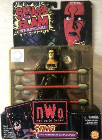 WCW Toy Biz Smash 'N' Slam Sting Action & Toy Figures PWcatalog