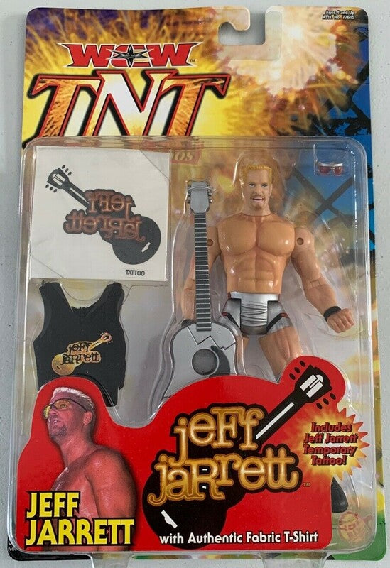 WCW Toy Biz TNT: T-Shirts & Tattoos Jeff Jarrett Action & Toy Figures PWcatalog