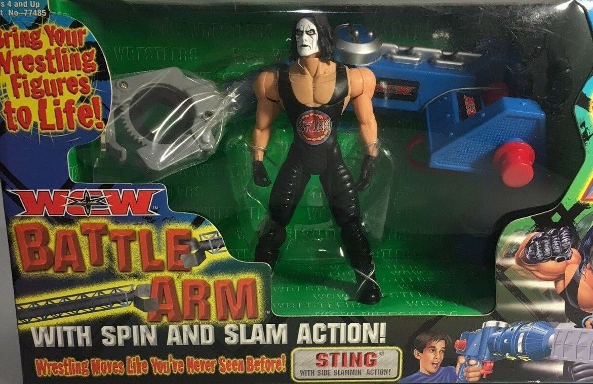 WCW Toy Biz Battle Arm Sting Action & Toy Figures PWcatalog