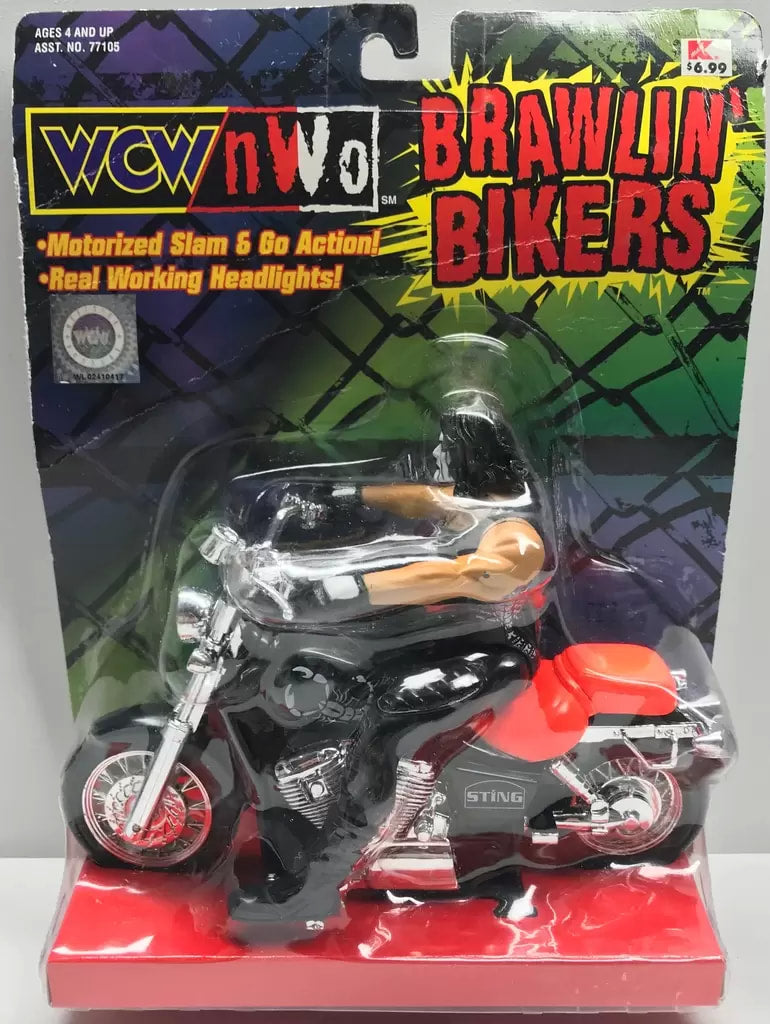 WCW Toy Biz Brawlin' Bikers 1 Sting Action & Toy Figures PWcatalog