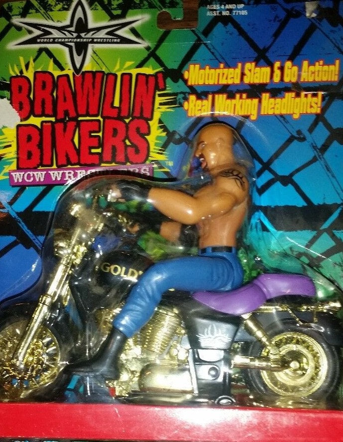 WCW Toy Biz Brawlin' Bikers 2 Goldberg Action & Toy Figures PWcatalog