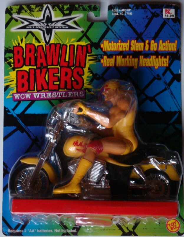 WCW Toy Biz Brawlin' Bikers 2 Hulk Hogan Action & Toy Figures PWcatalog