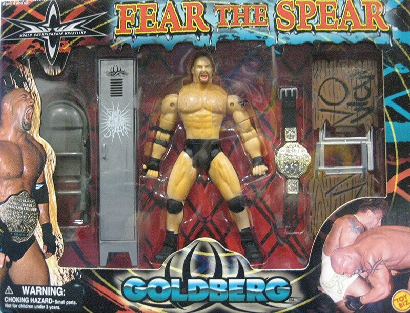 WCW Toy Biz Fear the Spear: Goldberg Action & Toy Figures PWcatalog