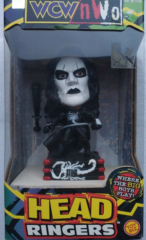 WCW Toy Biz Head Ringers 1 Sting Action & Toy Figures PWcatalog