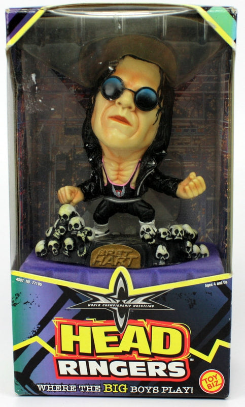 WCW Toy Biz Head Ringers 2 Bret Hart Action & Toy Figures PWcatalog