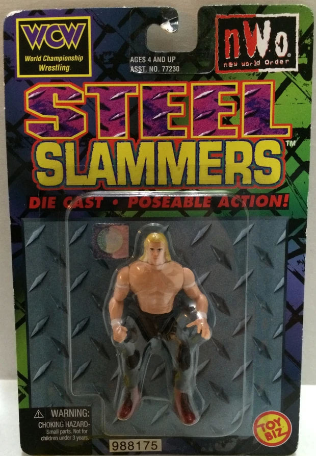 WCW Toy Biz Steel Slammers Lex Luger Action & Toy Figures PWcatalog