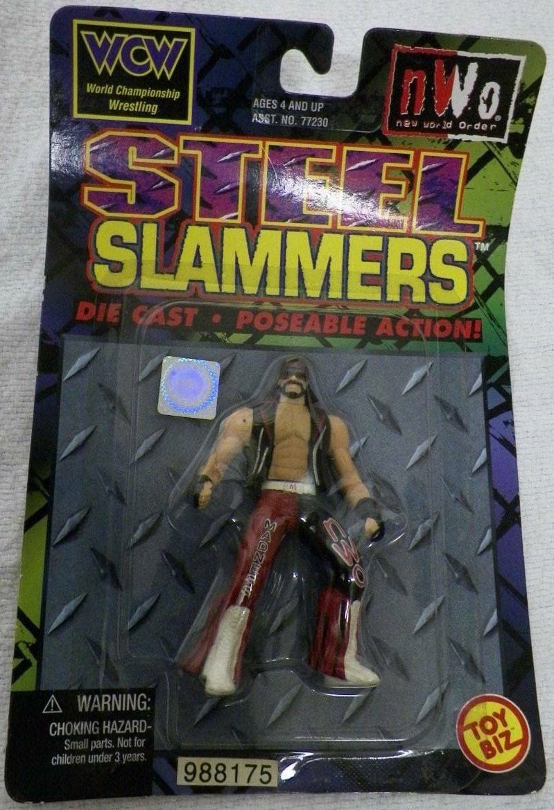 WCW Toy Biz Steel Slammers "Macho Man" Randy Savage Action & Toy Figures PWcatalog