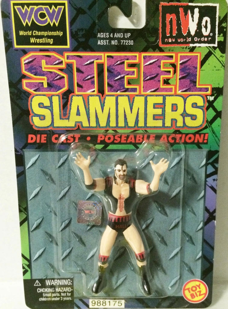 WCW Toy Biz Steel Slammers Scott Hall Action & Toy Figures PWcatalog