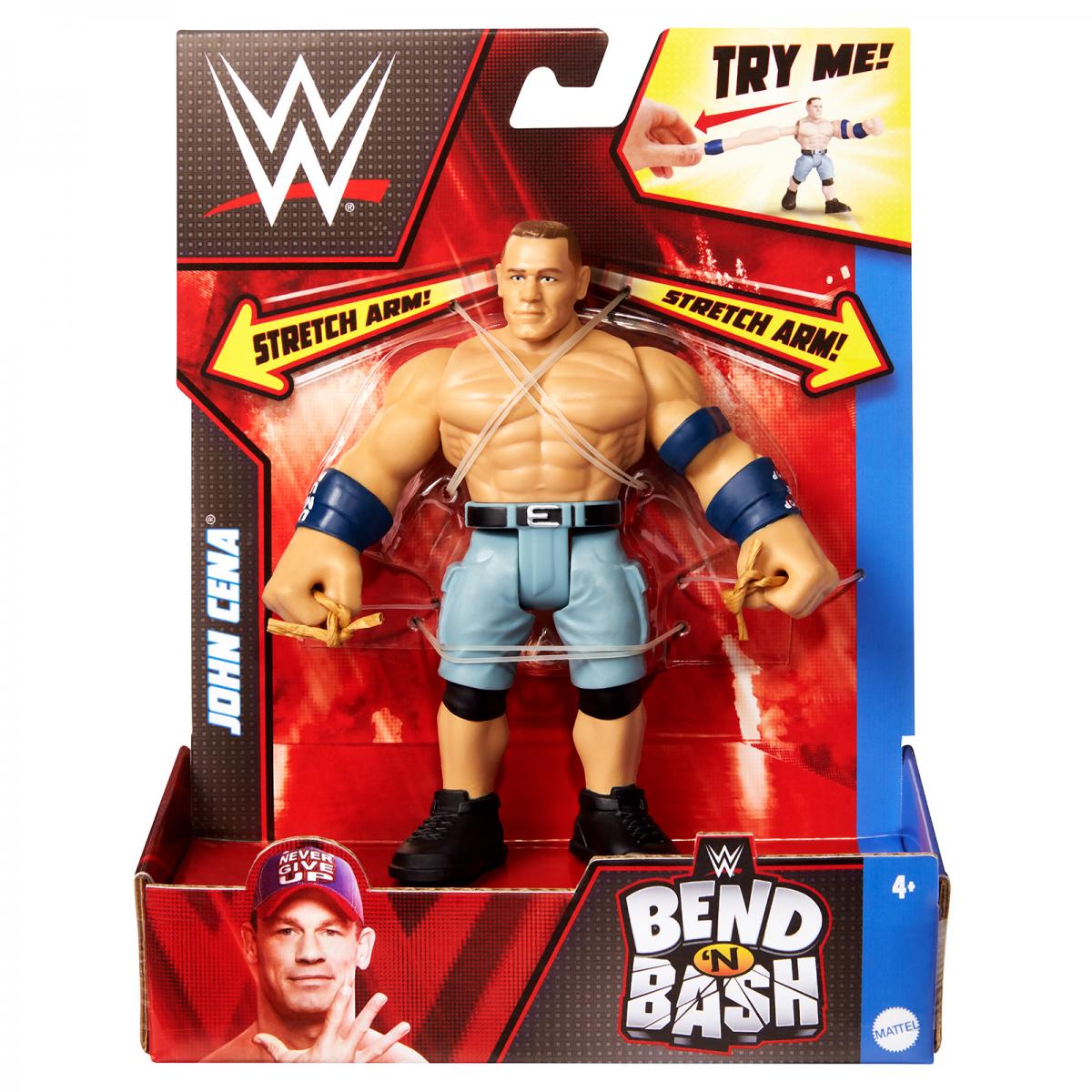 WWE Mattel Bend 'N' Bash 1 John Cena Action & Toy Figures PWcatalog
