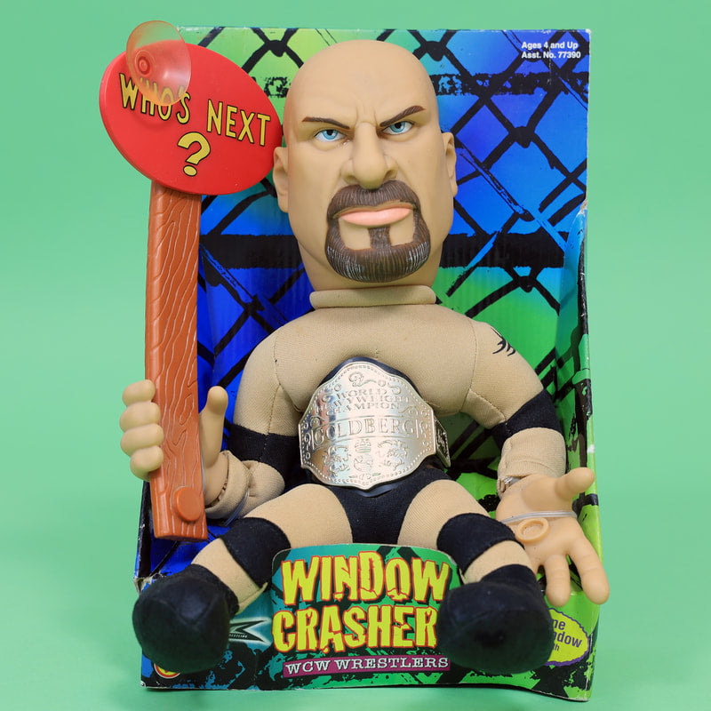 WCW Toy Biz Window Crashers Goldberg Action & Toy Figures PWcatalog