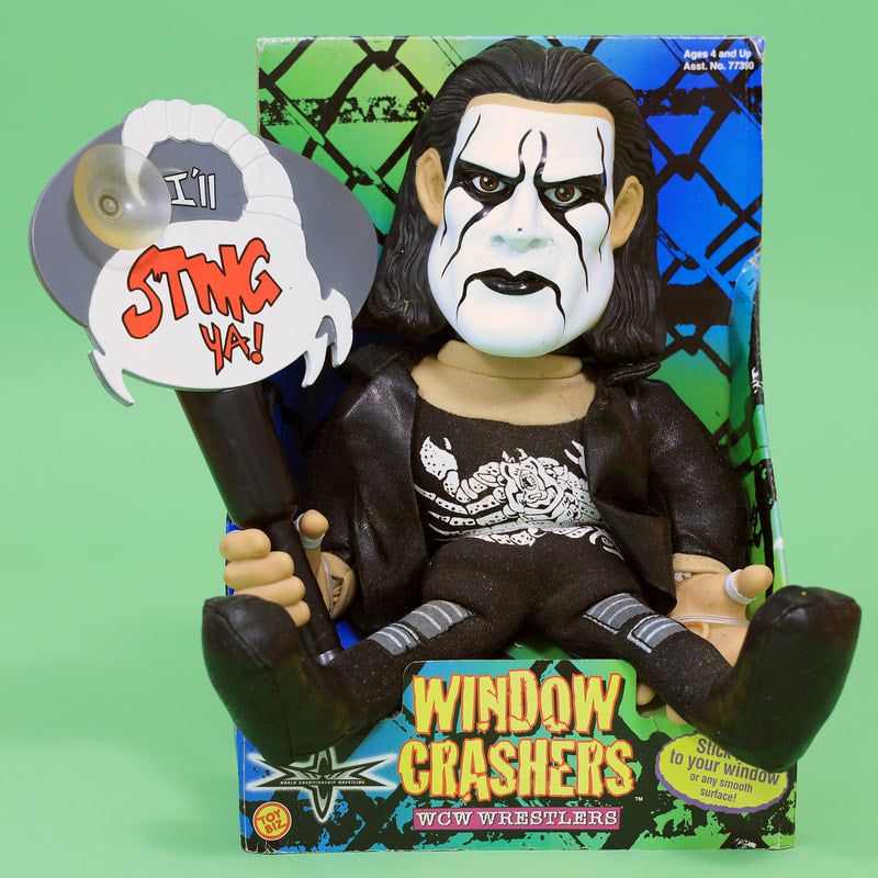 WCW Toy Biz Window Crashers Sting Action & Toy Figures PWcatalog