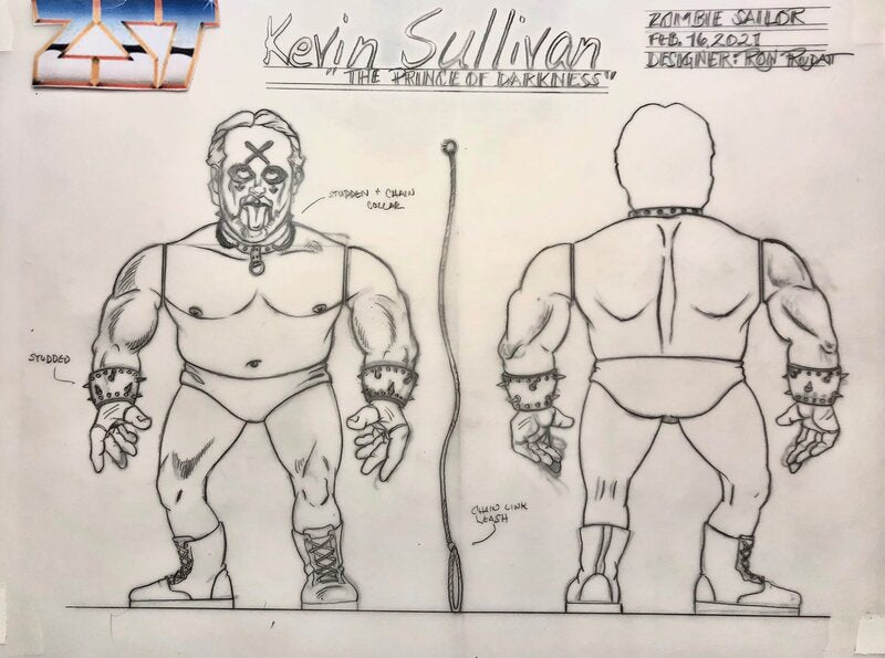 Zombie Sailor's Toys Wrestling's Heels & Faces 2 Kevin Sullivan Action & Toy Figures PWcatalog