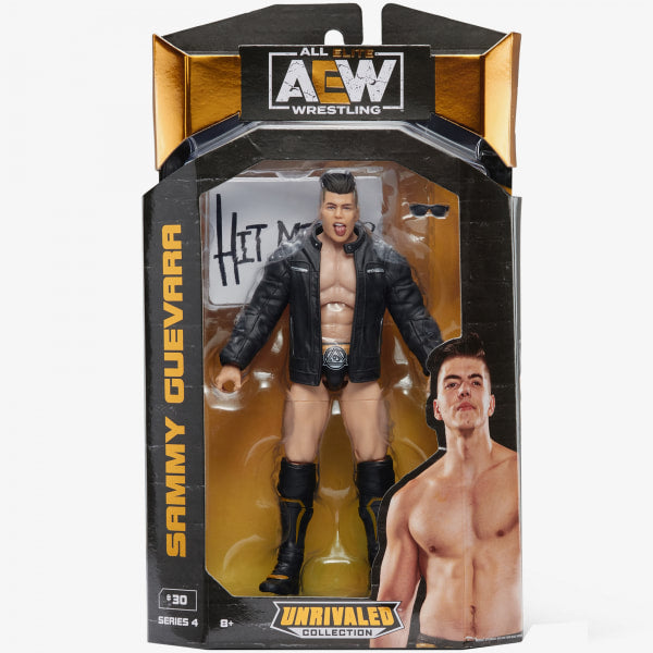 AEW Jazwares Unrivaled Collection 4 #30 Sammy Guevara Action & Toy Figures PWcatalog