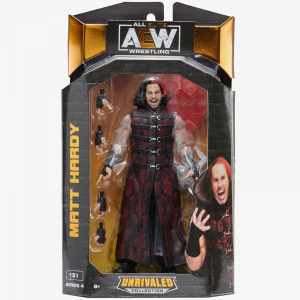 AEW Jazwares Unrivaled Collection 4 #31 Matt Hardy Action & Toy Figures PWcatalog