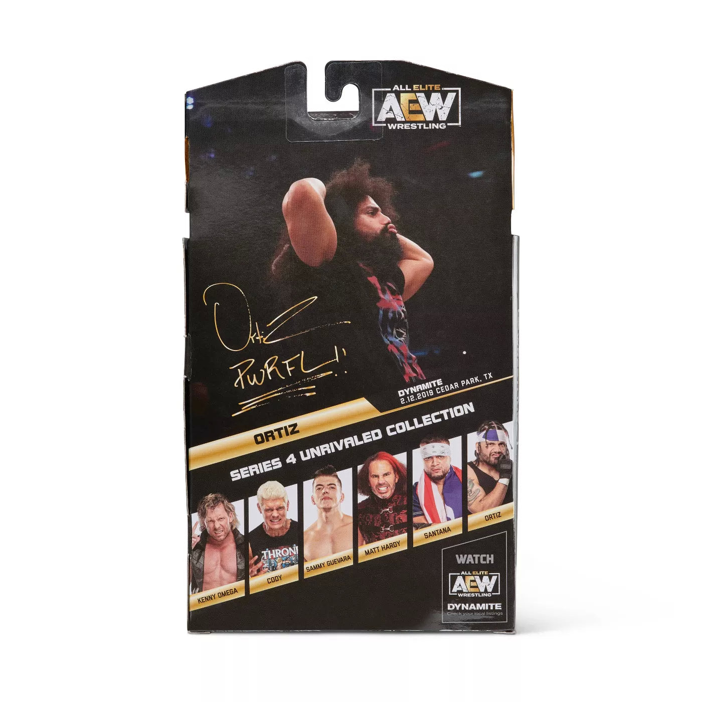 AEW Jazwares Unrivaled Collection 4 #33 Ortiz Action & Toy Figures PWcatalog