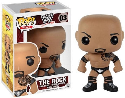 WWE Funko POP! Vinyls 03 The Rock Action & Toy Figures PWcatalog