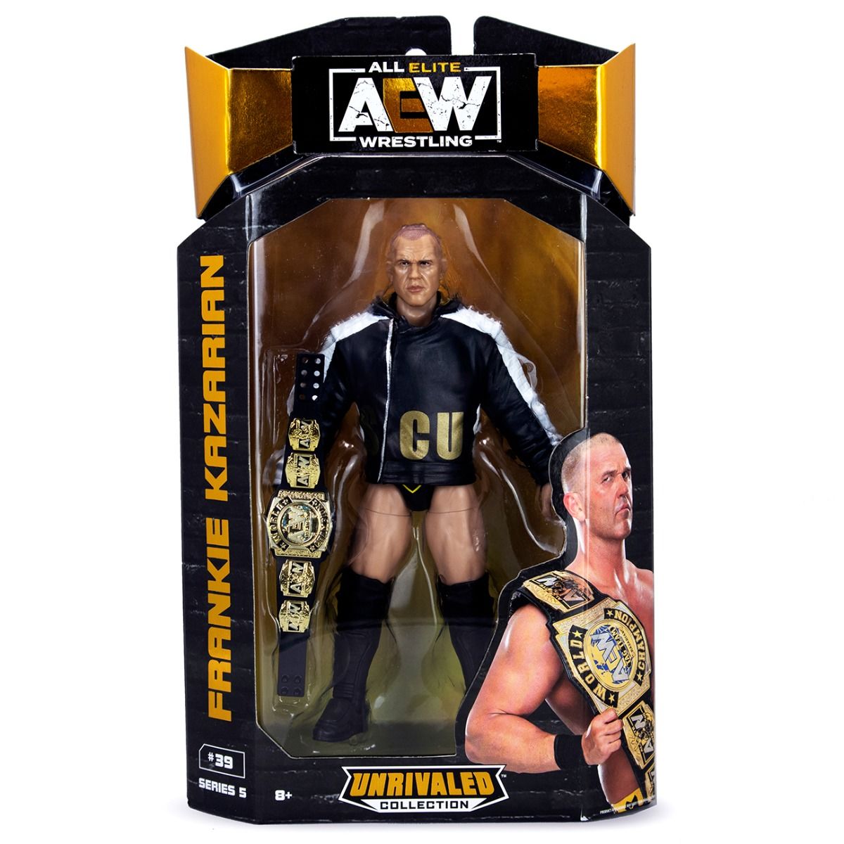 AEW Jazwares Unrivaled Collection 5 #39 Frankie Kazarian Action & Toy Figures PWcatalog