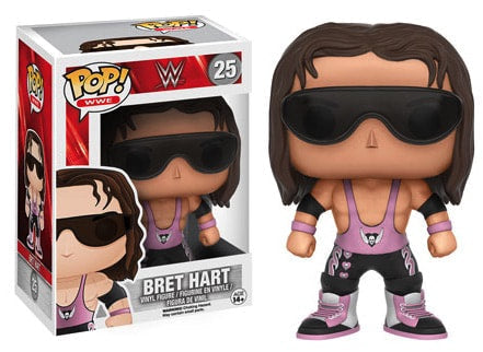 WWE Funko POP! Vinyls 25 Bret Hart Action & Toy Figures PWcatalog