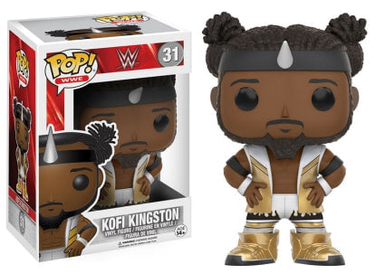 WWE Funko POP! Vinyls 31 Kofi Kingston Action & Toy Figures PWcatalog