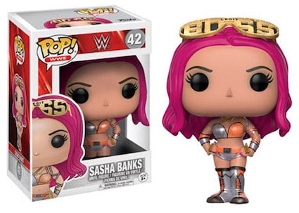 WWE Funko POP! Vinyls 42 Sasha Banks Action & Toy Figures PWcatalog