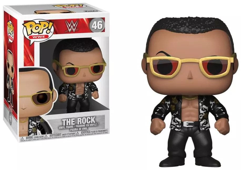 WWE Funko POP! Vinyls 46 The Rock Action & Toy Figures PWcatalog