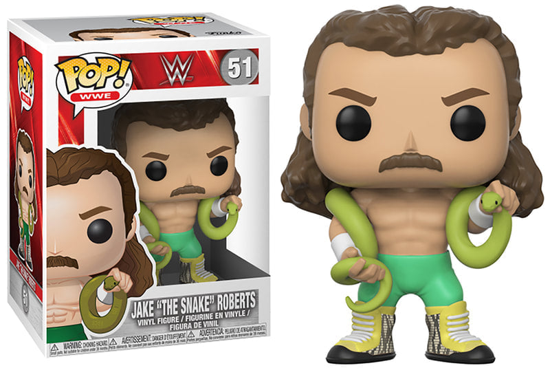 WWE Funko POP! Vinyls 51 Jake "The Snake" Roberts Action & Toy Figures PWcatalog