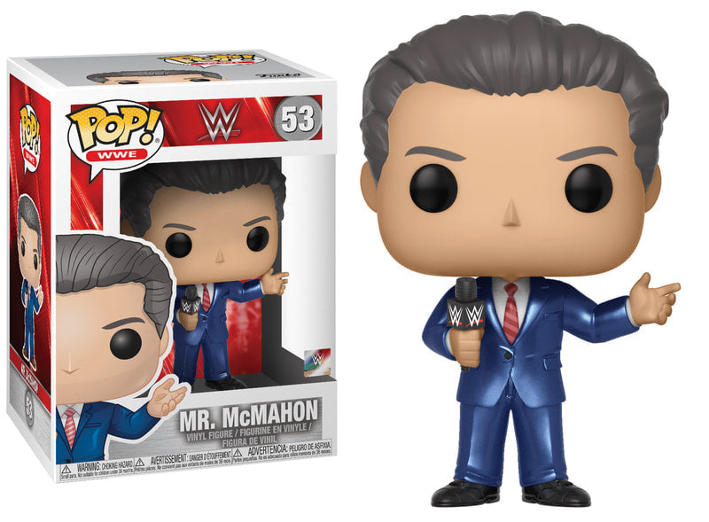 WWE Funko POP! Vinyls 53 Mr. McMahon Action & Toy Figures PWcatalog