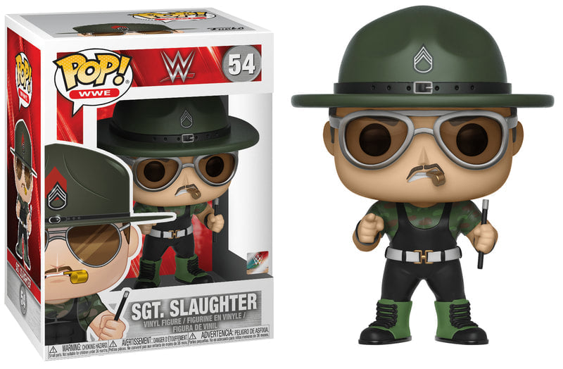 WWE Funko POP! Vinyls 54 Sgt. Slaughter Action & Toy Figures PWcatalog