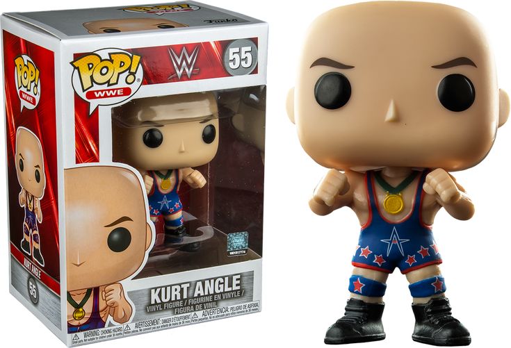 WWE Funko POP! Vinyls 55 Kurt Angle Action & Toy Figures PWcatalog