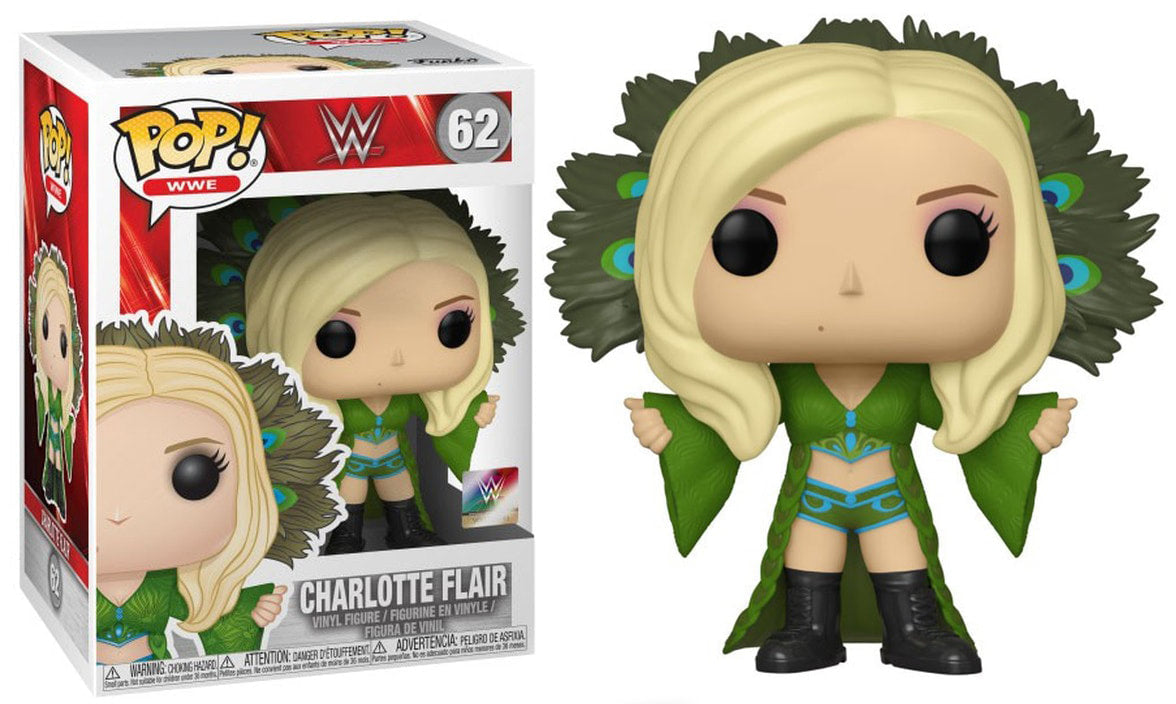 WWE Funko POP! Vinyls 62 Charlotte Flair Action & Toy Figures PWcatalog