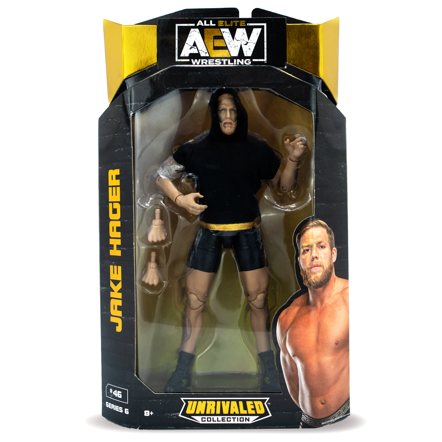 AEW Jazwares Unrivaled Collection 6 #46 Jake Hager Action & Toy Figures PWcatalog
