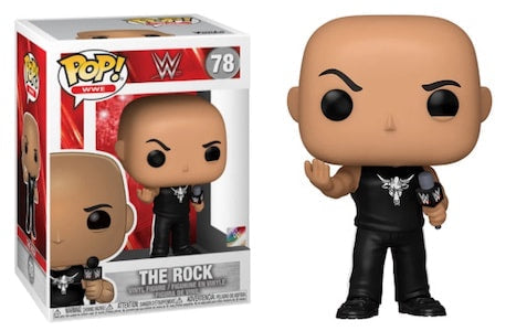 WWE Funko POP! Vinyls 78 The Rock Action & Toy Figures PWcatalog