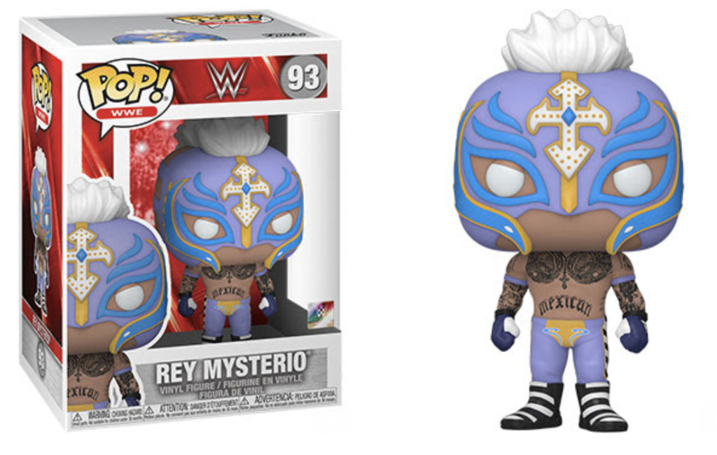WWE Funko POP! Vinyls 93 Rey Mysterio Action & Toy Figures PWcatalog