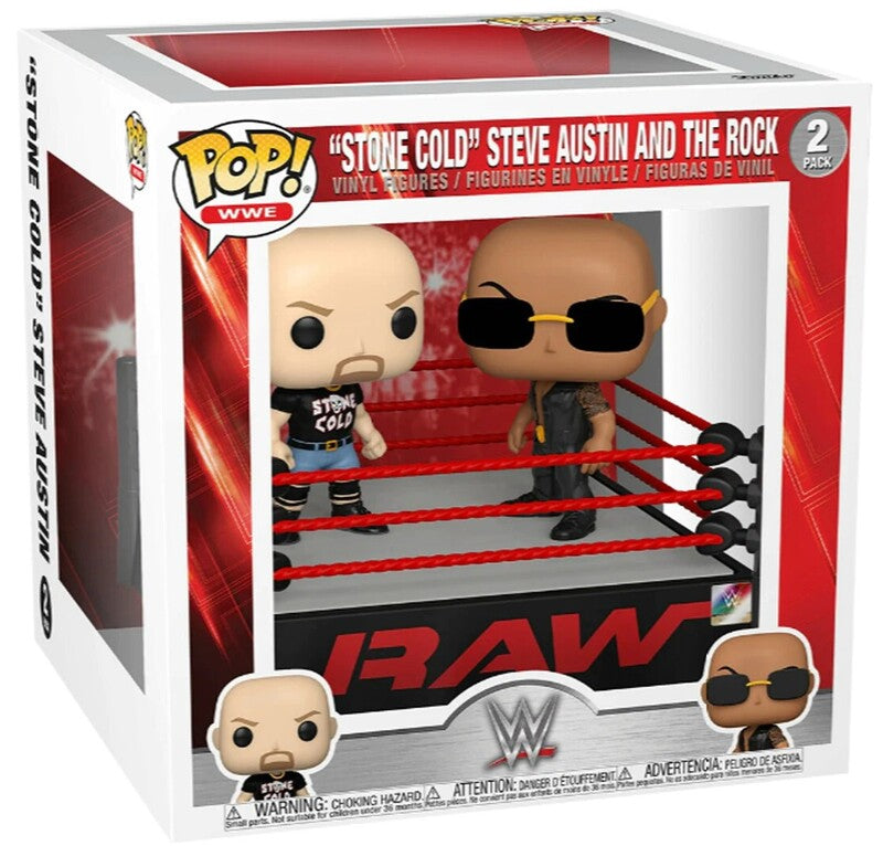 WWE Funko POP! Vinyls Multipack: "Stone Cold" Steve Austin & The Rock Action & Toy Figures PWcatalog