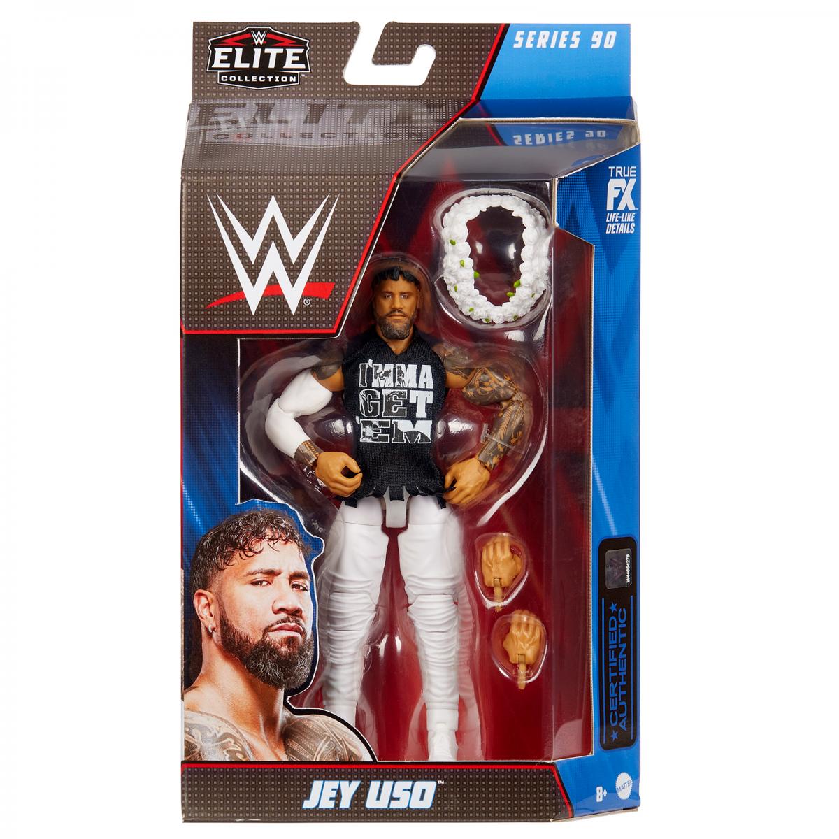 WWE Mattel Elite Collection Series 90 Jey Uso Action & Toy Figures PWcatalog