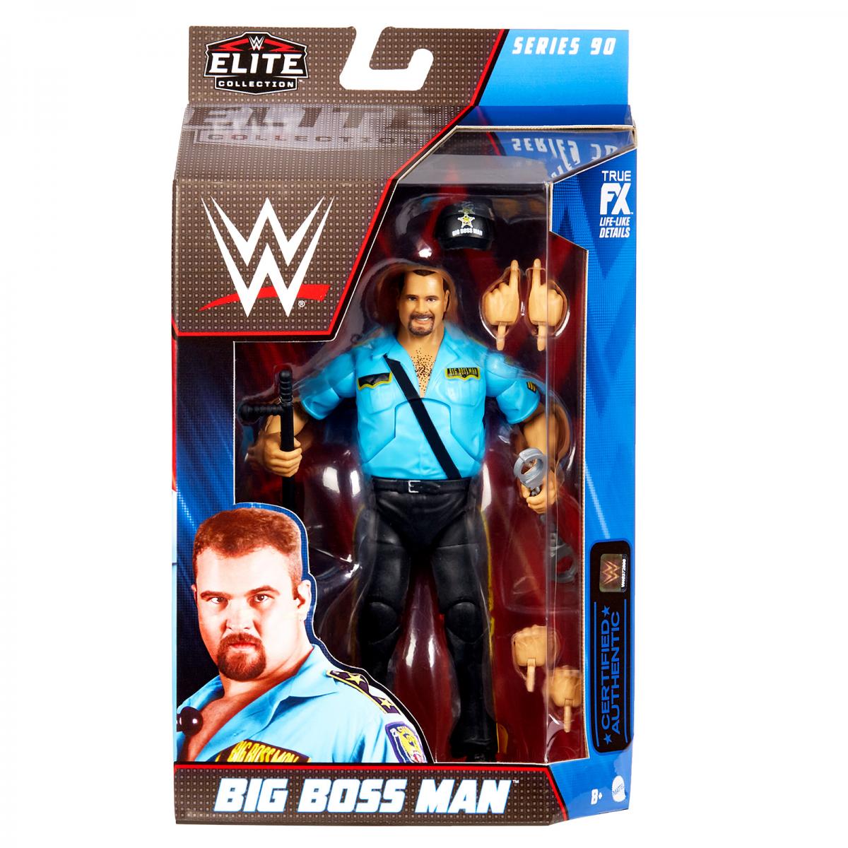 WWE Mattel Elite Collection Series 90 Big Boss Man Action & Toy Figures PWcatalog