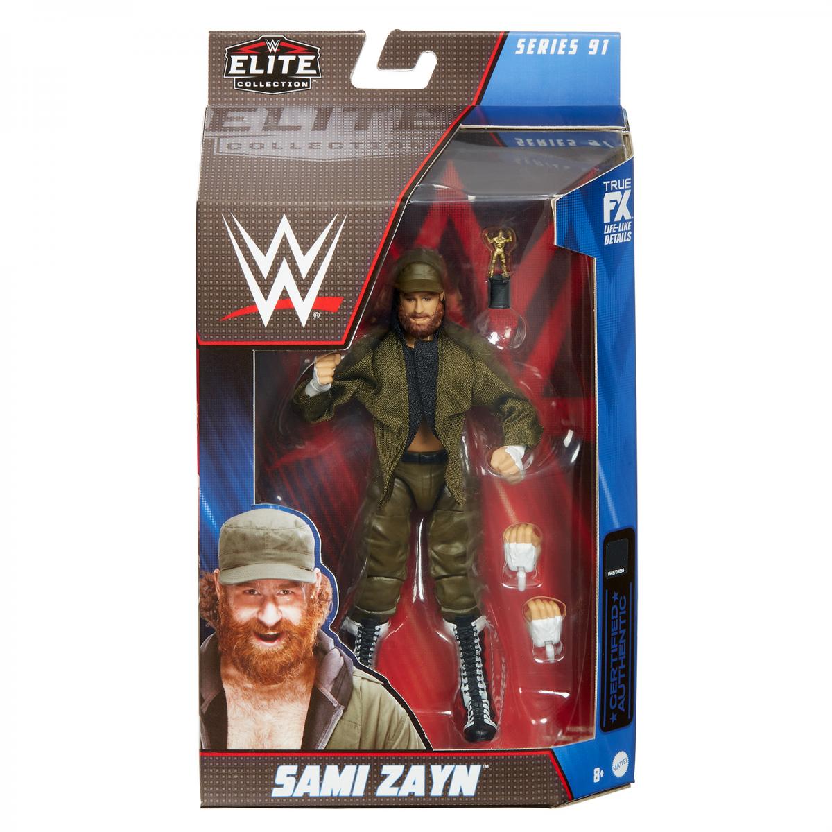 WWE Mattel Elite Collection Series 91 Sami Zayn Action & Toy Figures PWcatalog