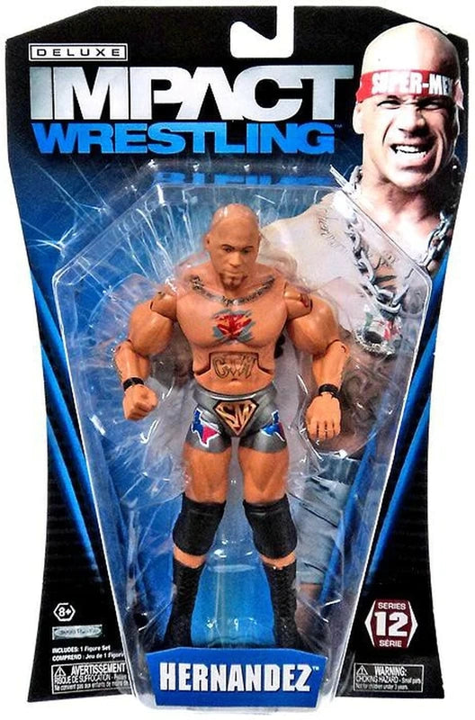 TNA/Impact Wrestling Jakks Pacific Deluxe Impact! 12 Hernandez Action & Toy Figures PWcatalog