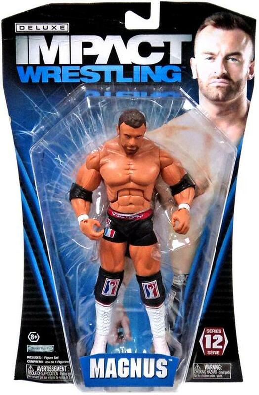 TNA/Impact Wrestling Jakks Pacific Deluxe Impact! 12 Magnus Action & Toy Figures PWcatalog